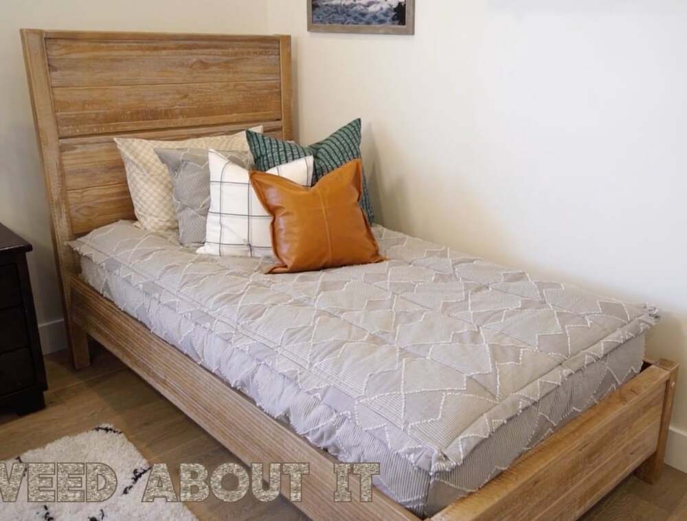 NEW Beddy’s Luxe Tweed About It Zipper Bedding Set – All Cotton – Twin